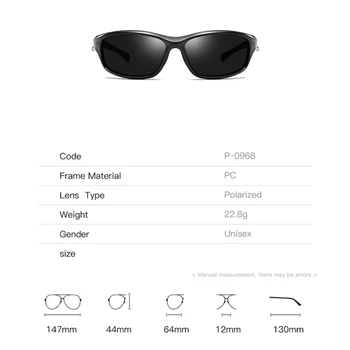 Schever blagovne Znamke Polarizirana Objektiv UV 400 Moški/ženska sončna Očala Moški Kul Ribolov sončna Očala Vožnje na Prostem Planinarjenje Odtenki