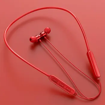 Slušalke Visi vratu Slušalke 5.0 v uho žično športne slušalke okrogle žice za obešanje vratu 10 ur pripravljenosti