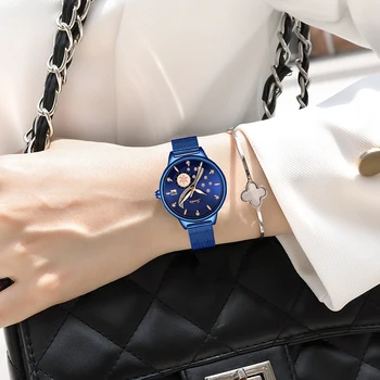SUNKTA luksuzni dame watch top blagovne znamke ženske očesa pasu ultra-tanek iz nerjavečega jekla watch vodotesna ura quartz uro Reloj Mujer