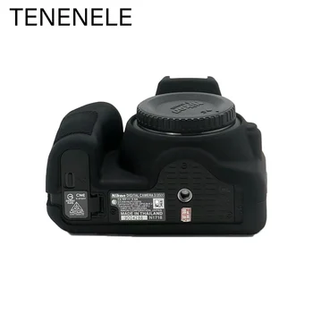TENENELE D3500 Fotoaparat Varstvo Primeru Mehki Silikonski Zaščitni Telo Vrečko Za Nikon D3500 Gume Pokrov Baterije Odpiranje Torbe