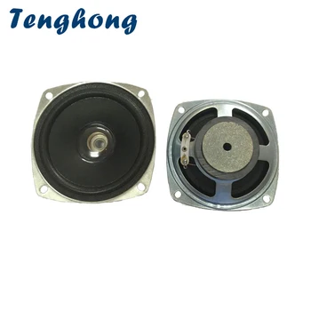 Tenghong 2pcs 3-Palčni 78 MM Prenosne Avdio Zvočnikov 4Ohm 5W Bluetooth Full Range Zvočnik Enota za Domači Kino Zvočnik Svetlobe Luknja