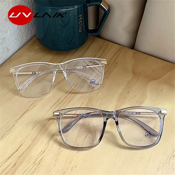 UVLAIK Kratkovidnost Optičnih Očal Ženske Moški Trendy Pregleden Očala Okvirji Classic Clear Leče Vision Care Očala Očala