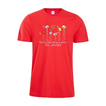 Vsako Malo Stvar, ki Se Bo v Redu t-shirt Ptic Ljubimec T Shirt Darila Za Ljubitelje Živali