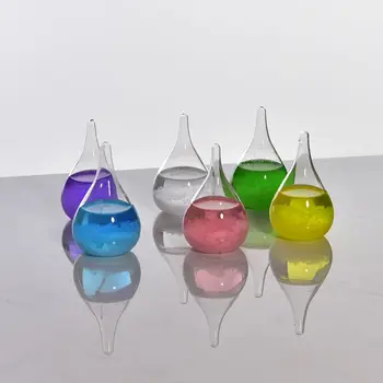 XCX-Stilsko Namizje Vremenska Napoved Kaplja Vode Steklenici Barometer Steklenice Vremenske Postaje Ustvarjalno Darilo