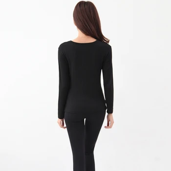 YAVO SOSO Jesen spring style plus velikost 6XL Visoko elastična modal Dolge Johns Ženske pižame obleke