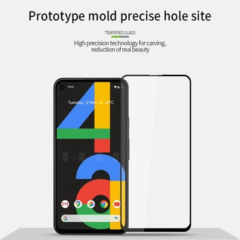 Za Google Pixel 4a Steklo, Kaljeno PINWUYO 9H Zaščitno folijo Za Google Pixel 4a 4G 5G Zaščitnik Zaslon Kaljeno Steklo