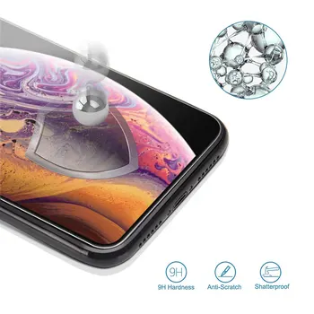 Za iPhone XS Max X S XR 11 Pro 11Pro 8 Zaščitnik Zaslon Kaljeno Steklo Zaščitno folijo za Zaščito ScreenProtector verre trempe