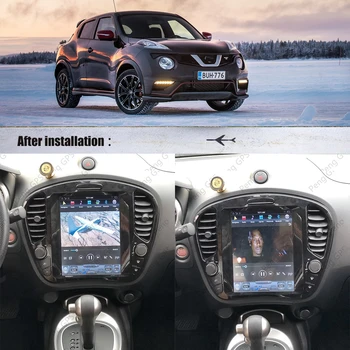Za Nissan Juke Android Radio Infiniti ESQ 2011+ Avto Multimedijski Predvajalnik, je Tesla kasetni diktafon s Stereo Autoradio GPS Vodja enote
