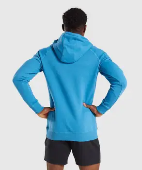 Šport Priložnostne Hoodie pulover s kapuco za Moške Tek Fitnes Usposabljanja Suknjič Nove Jesen/zima Dihanje Hujšanje Poliester Vrh