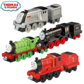 10/vlaki Original Thomas in Prijatelji, Vlaki Zlitine Zbirka Trackmaster Thomas Vlak Set za Otroke Diecast Brinquedos Darila