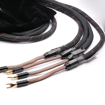 2,5 M/Par hi-fi Eni Zvočnik Kabel Lopata Plug hi-fi zvočniški kabel čisto nov ob zvočniški Kabel