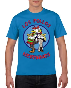 2019 Breaking Bad človek t shirt 2019 LOS POLLOS tiskanja smešno vrhovi za lady Piščanec Bratje moda punk harajuku blagovne znamke človek t-shirt