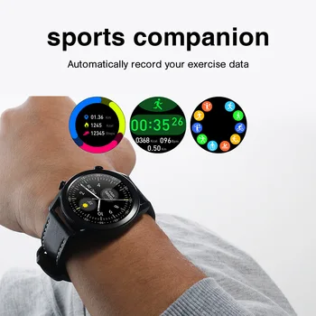 2020 Nov I-12 Pametno Gledati Moške Bluetooth Klic Polni, Zaslon na Dotik, IP67 Nepremočljiva Smartwatch Za Android IOS Športna Fitnes Tracker