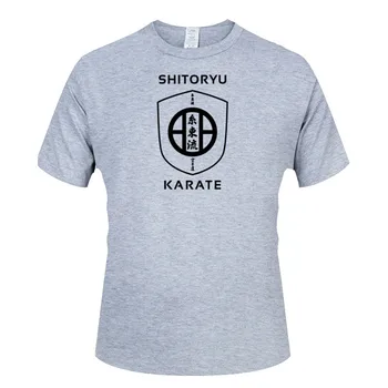 2020 Nov Modni shitoryu #karate kratka sleeved bombaž majica s kratkimi rokavi moški dno majica barva Športna oblačila Moški Vrhovi & Tees
