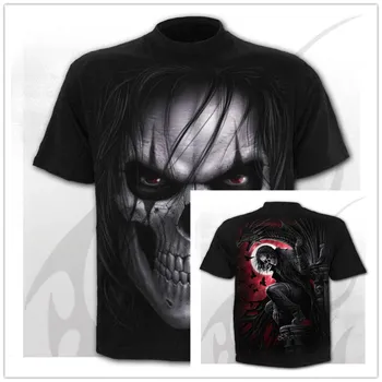 2020 Nove Priložnostne Print Majica Skull 3d TShirt Poletje Trendy T-Shirt Kratek Rokav Vrh Moški/Ženski Kratek Sleeve Zgornji del
