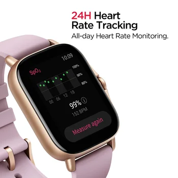 2021 Novo Amazfit GTS 2e Smartwatch Globalni Različici 24H Srčni utrip 90 Šport Načini 5 ATM 24 Dni Baterije Pametno Gledati