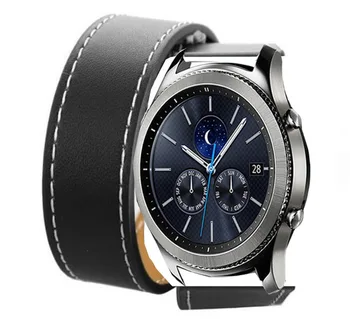 22 mm usnje pasu galaxy watch 46mm s3, pebble čas Ticwatch S S2 1 pro amazfit 1 2 3 GTR tempo Huawei GT 2 trak