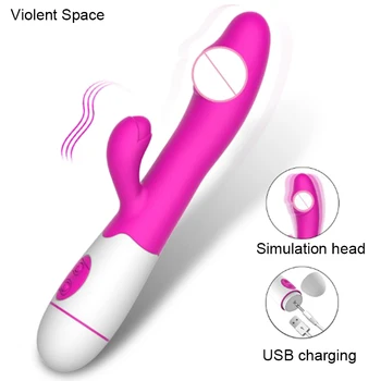 30 Hitro G Spot Vibrator, Vibrator Igrače Za Žensko AV Čarobno Palico, Vagina Massager Vibratorji Za Ženske Klitoris Stimulator Sextoy Femme