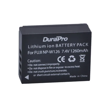 4X 1260mAh NP-W126 NP W126 Polnilec z USB Kabel za Polnjenje, Za Fujifilm HS50 HS35 HS33 HS30EXR XA1 XE1 X-Pro1 XM1 X-T10