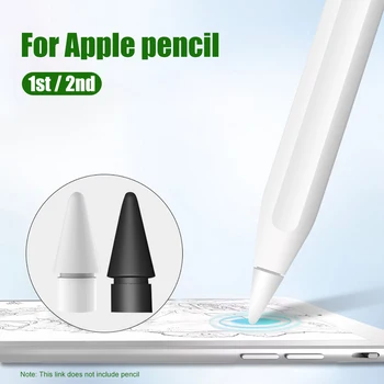 8 kos Rezervni Nib Zamenjava Nasvet Združljiv Za Apple Svinčnik 1 2 Generacije pisalo zaslon na Dotik pri apple svinčnik iPad 2 pisalo