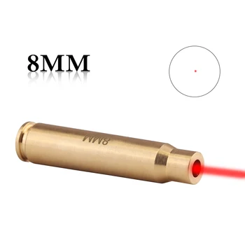 8 mm REM MAG Kartuše Rdeči Laser Izvrtino Sighter 8 mm Lasersko Kartušo Boresight Baker Lov 8 mm Laser Red Dot