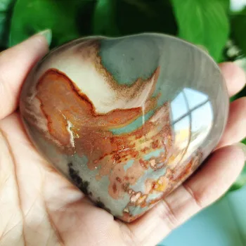 AAA Naravnih morju kamen, srce kristala kamene mineralne vzorcu kristalno stonLove ornament