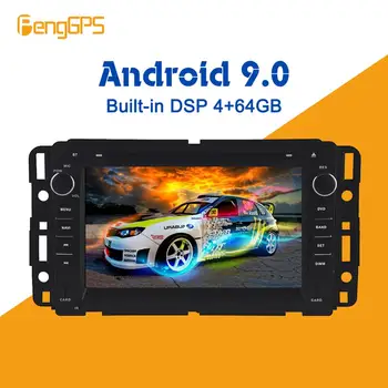 Android 9.0 PX5 4+64GB avto DVD predvajalnik Vgrajen DSP Avto večpredstavnostna Radio Za GMC Yukon Tahoe 2007-2012 GPS Navigacija