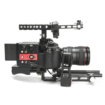 ASXMOV Scorpion dslr fotoaparat ramenski ploščad film kit fotoaparat kletko ploščad za panasonic gh5