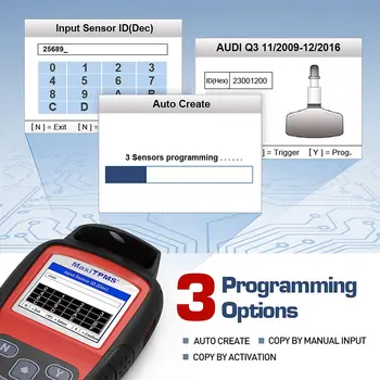 Autel TS408 TPMS znova učiti Orodje Tlaka v Pnevmatikah Zaslon Senzor Programing TPMS Orodje MX-Senzor za Aktiviranje Programa Ključni Fob Testiranje
