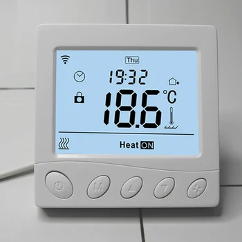 Beok WiFI Termostat 220V za Vodo Talna Grelna Smart Toplo Krmilnik Termostat za Temperaturo Krmilnik