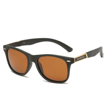 Blagovno znamko Design Moških Polarizirana sončna Očala Klasičen Moški Kvadratnih Vožnjo sončna Očala Letnik Premaz Sunglass UV400 Odtenki gafas de sol