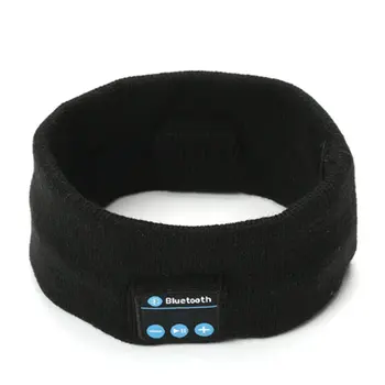 Bluetooth Glasbe Glavo Sweatband Pokrivala Pas z Vgrajeno v Bluetooth Brezžični Zvočnik in Slušalke za Fitnes Vadbo, ki Teče