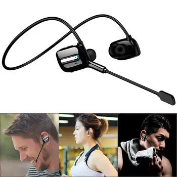 Brezžični Igra Slušalke Bluetooth Neckband Čepkov in-ear Slušalke z Mikrofonom iz Antropoloških vidika