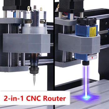 CNC 3018 PRO Laser Graverja Lesa Usmerjevalnik CNC Mini DIY Graviranje Stroj GRBL ER11 3 Osni Rezkalni Cuting Stroj Za Les PCB PVC