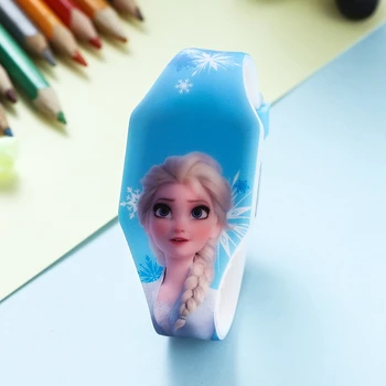 Dekleta Digitalni Watch Zamrznjene Princesa Bleščečo Svetlobo Silikonski Pas Svetlobni Otrok Ure Otrok Darilo Cuties Ročno Uro Lady Ure