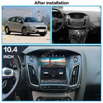 DSP Navpično Tesla Slog Android 9.0 auto Avto DVD večpredstavnostna GPS Igralec za Ford 2012-2017 PX6 avto radio magnetofon vodja enote