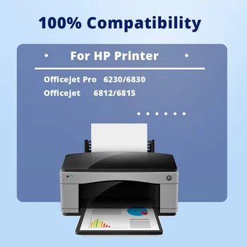 InkExpress 934 935XL Kartuša za HP 934XL 935XL Kartuše Za HP Officejet Pro 6230 6830 Officejet 6812 Tiskalnik