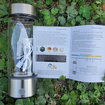 Japonski Titana Kakovosti Vodikom, Bogat z Vodo Pokal Ionizer Maker/Generator Super Antioksidanti ORP Vodika Steklenico 420ml
