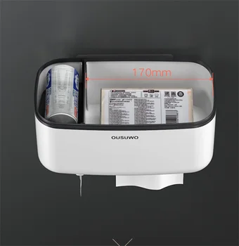 Kopalnica Nepremočljiva Toaletni Papir Polje Stenske Tkiva Box Škatla Za Shranjevanje Kopalnica Izdelka