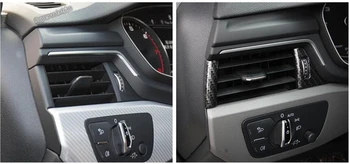 Lapetus Spredaj, Klimatska Izhodni Prezračevalni Okvir Pokrova Trim Fit Za Audi A4 B9 A5 Limuzina / Avant / Allroad Quattro 2017 - 2020