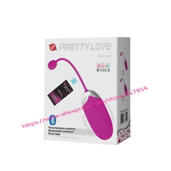 LEPA LJUBEZEN USB Polnjenje Bluetooth Brezžični Vibrator App Remote Control Vibratorji za Ženske z vibriranjem Sex Igrače Klitoris jajce vibrador