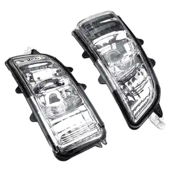Levo/Desno Rearview Mirror Luči Za Volvo S40 S60 S80 C30 C70 V50 V70 Vključite Opozorilne Luči Rearview Mirror Svetlobe, Brez Žarnice