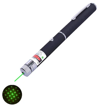 Lov 532nm 5mw Zeleni Laser Pogled laserski kazalnik Visoko Zmogljiva naprava, Nastavljiv Fokus Lazer laser pero Glavo Gypsophila