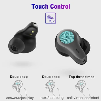 Mifo O7 pro TWS Bluetooth 5.0 Slušalke Uravnoteženo nepremočljiva IPX7 Čepkov AAC Aptx Touch kontrole brezžične slušalke