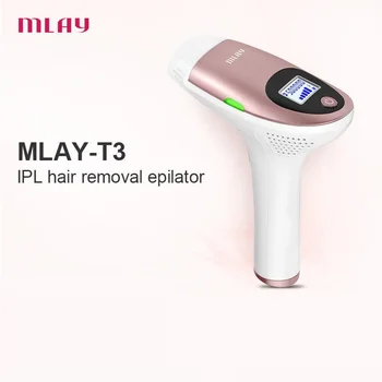 MLAY 3in1 IPL Epilator Odstranjevanje Dlak LCD-Zaslon Pralni Laser Stalno Bikini Brivnik Električni depilador laser
