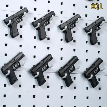 Model 001/002 1/6 Obsega Pištolo Rack Modularni Orožje, Puške Zaslon Stojalo Set (Orožje, ki niso vključene) Za 12