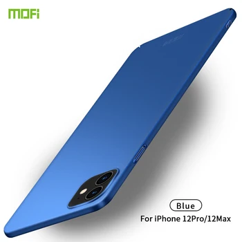 MOFi Za iphone 12 Max 6.1 Palčni Primeru Zajema Ultra Tanek Zaščitni Vrečke PC Trdi Hrbtni Pokrovček Lupini Za iphone 12 Max