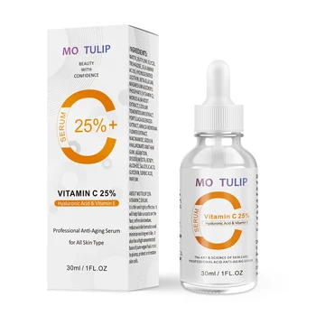 MOTULIP 30ml Obraza Popravilo Kože Retinol Serum 25% Vitamin C Serum, Učvrstitev Proti Gubam Anti Aging Anti Acne Serum za Nego Kože