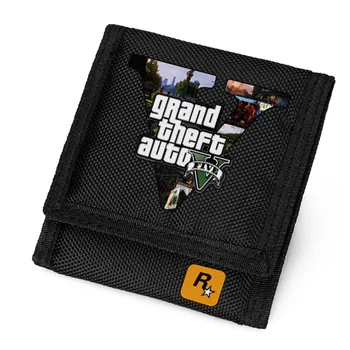 Nov Prihod Grand Theft Auto Platno Denarnice Moda Za Fante GTA Torbica Denarja, ki Igra Posnetek