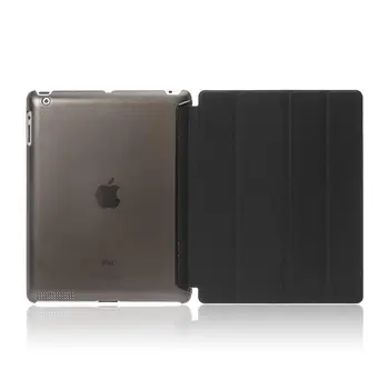 Ohišje za iPad 2/3/4 PC Trdi PU Usnje Smart Auto Spanja Zbudi Primeru Ultra Slim Tablete za iPad 2, iPad, iPad 3 4 Pokrov